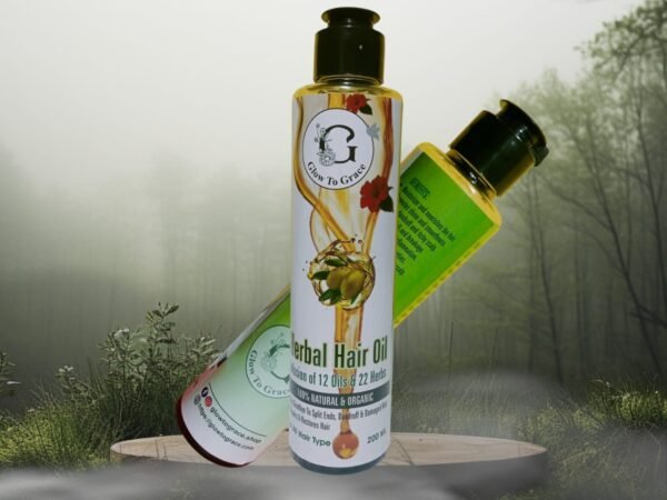 Glow to Grace Herbal Hair Oil
